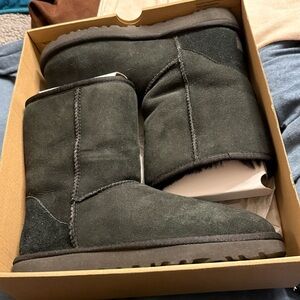 UGG Charcoal Suede Ankle Boots